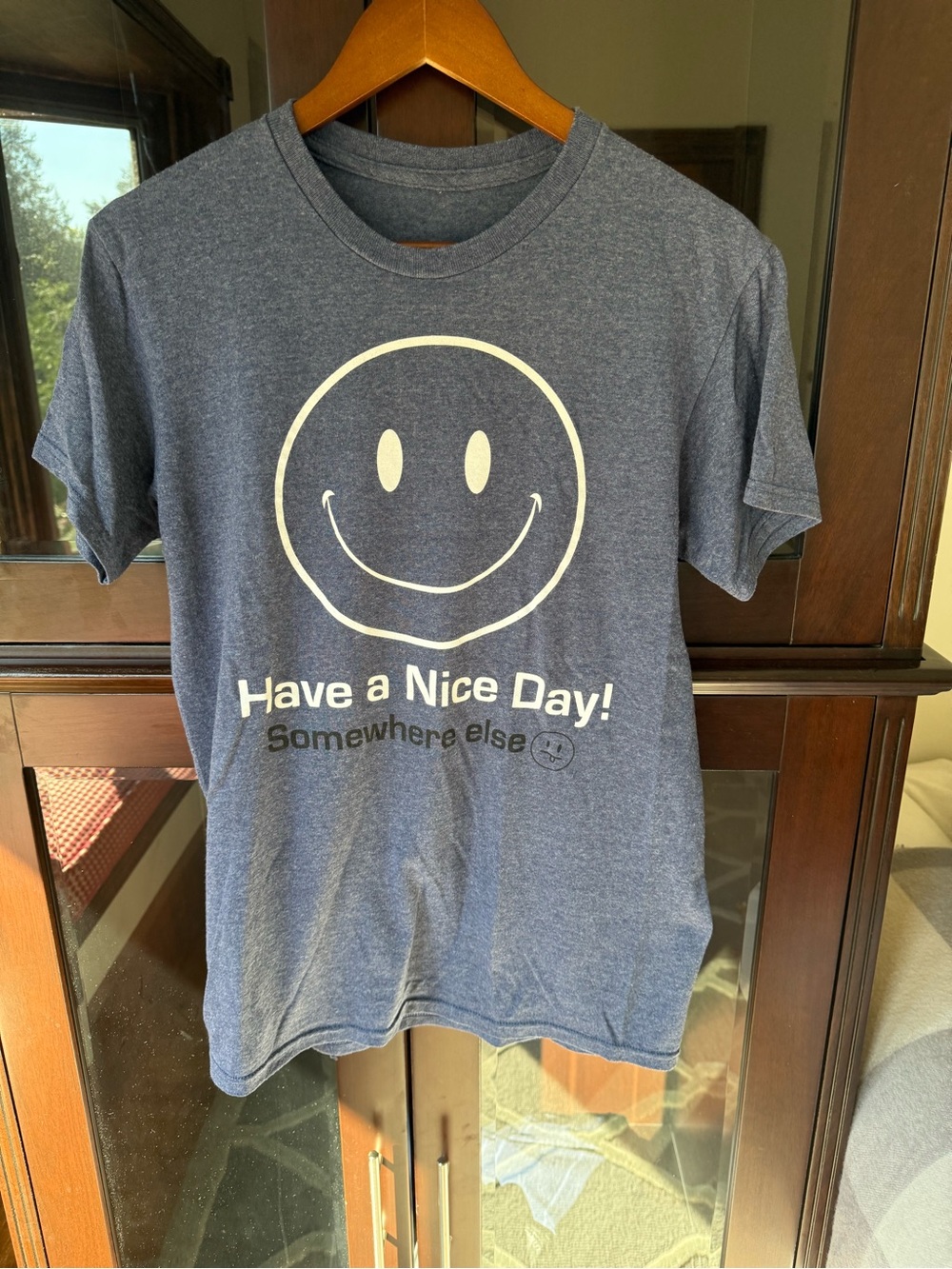 Have a Nice Day! Kids Graphic Tee - Blue